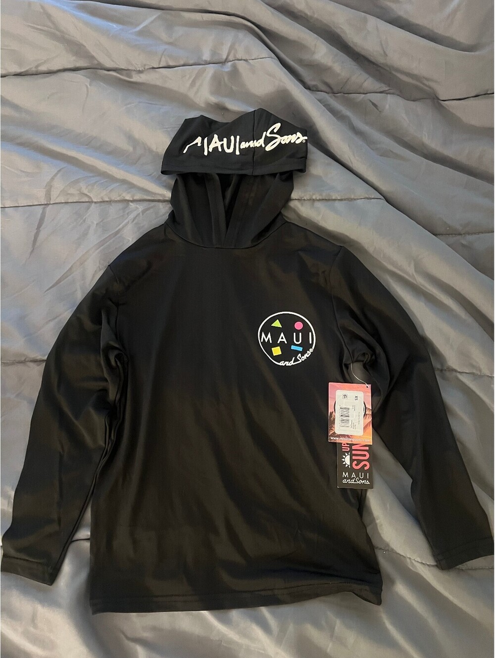 Maui and Sons hooded spf 50 shirt XS 4-5
